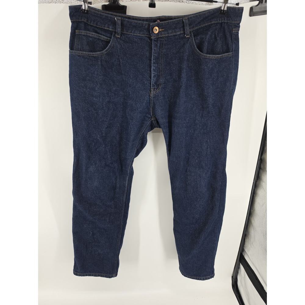 Wicked Stock Biker Jeans Size 42 x 32 Blue Denim Moto Pants Armor Ready USA Made